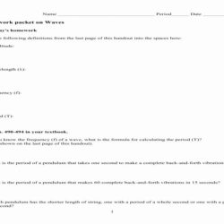 Bill nye waves answer key