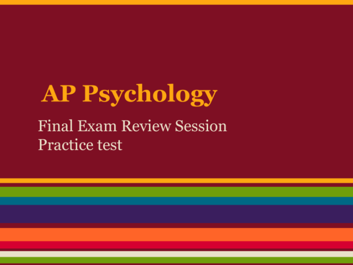 Ap psych semester 1 final review