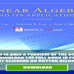 David c. lay linear algebra and its applications pdf